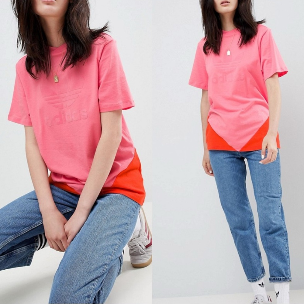 🩷FIRM PRICE🩷Adidas Originals chalk pink tee